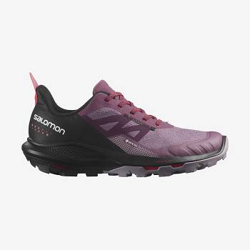 Purple Women's Salomon OUTPULSE GORE-TEX Waterproof Shoes | USA-L1921